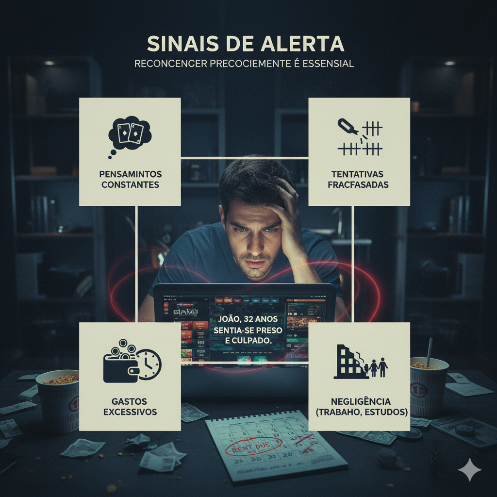 Sinais de Alerta do Vício em Apostas