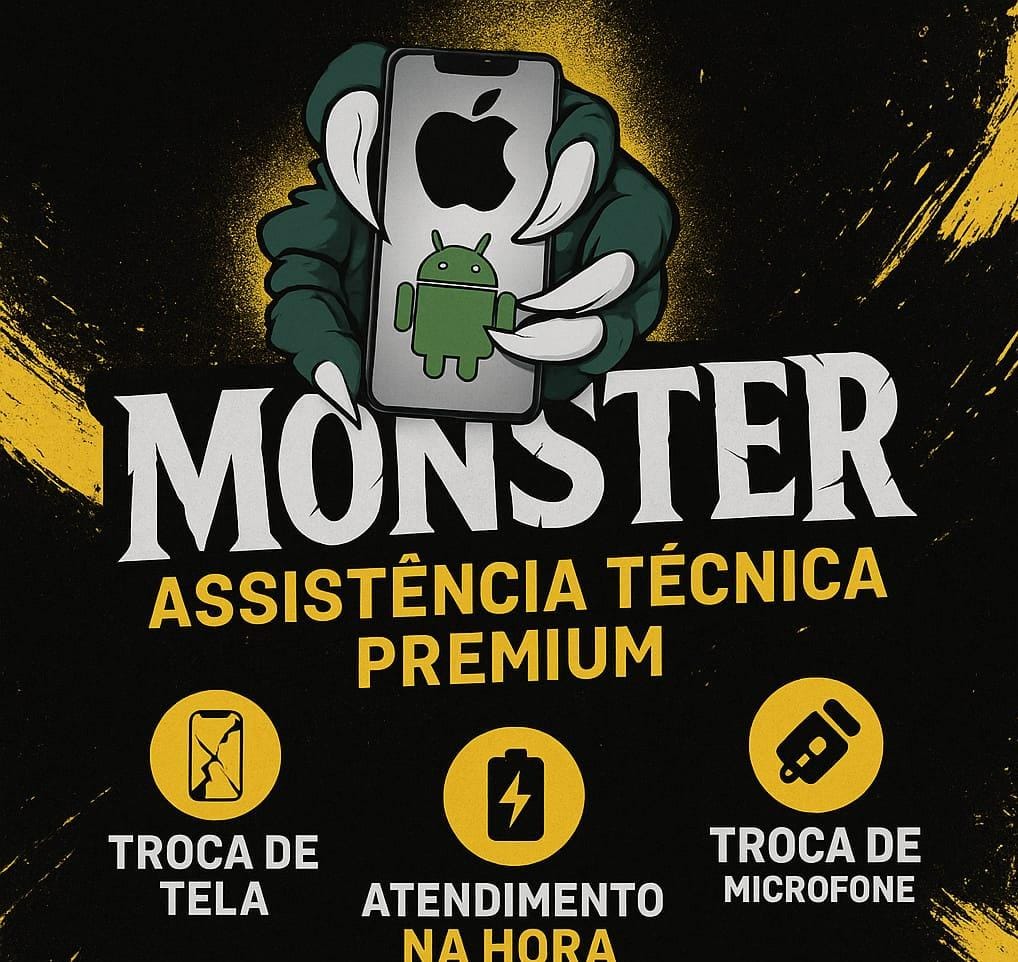 Monster Assistência Técnica Logo