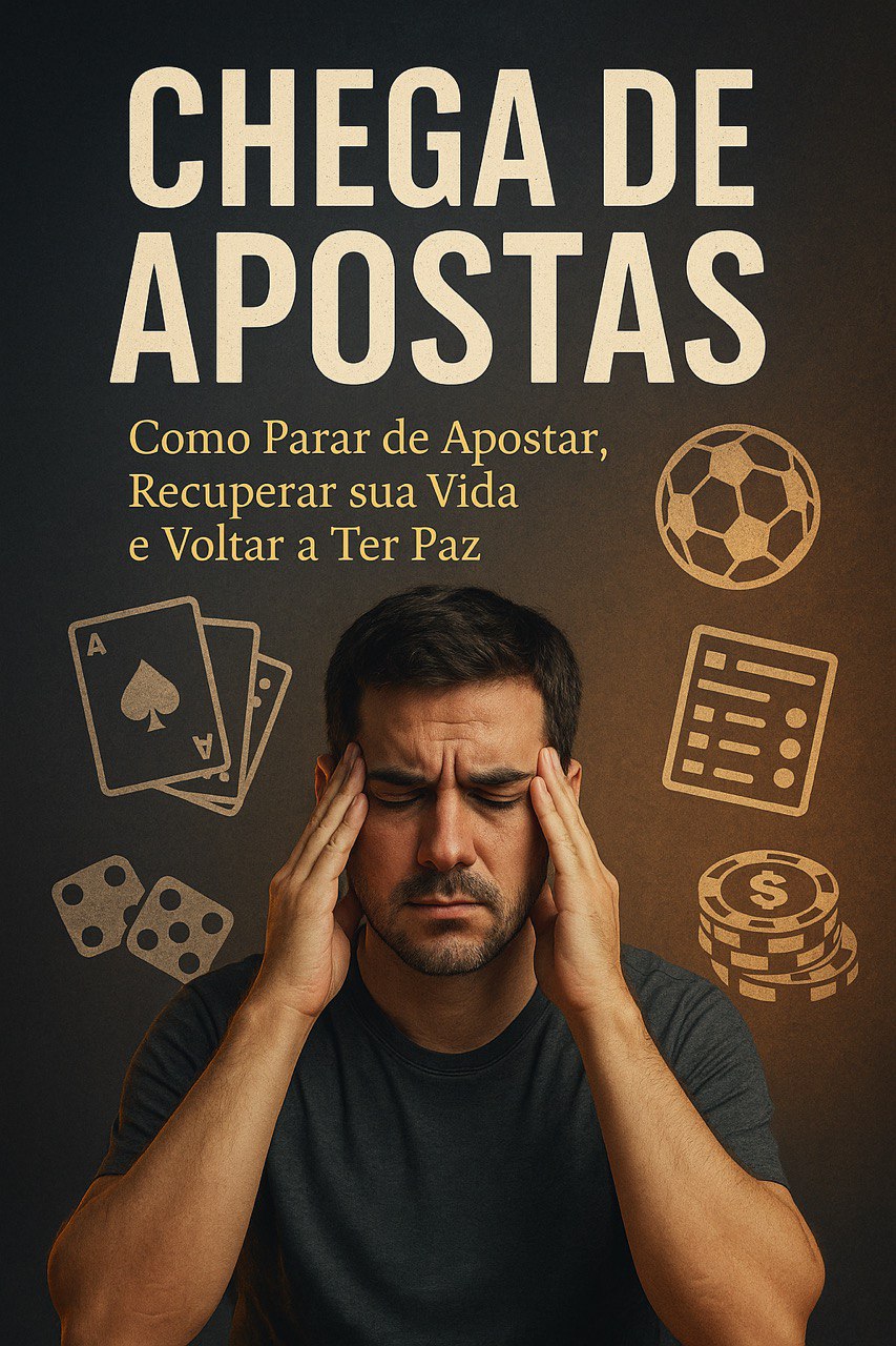 Ebook Chega de Apostas - Liberte-se do Vício e Reconquiste sua Vida